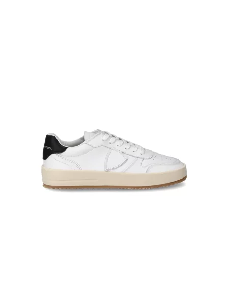 Sneakersy Philippe Model skórzane białe