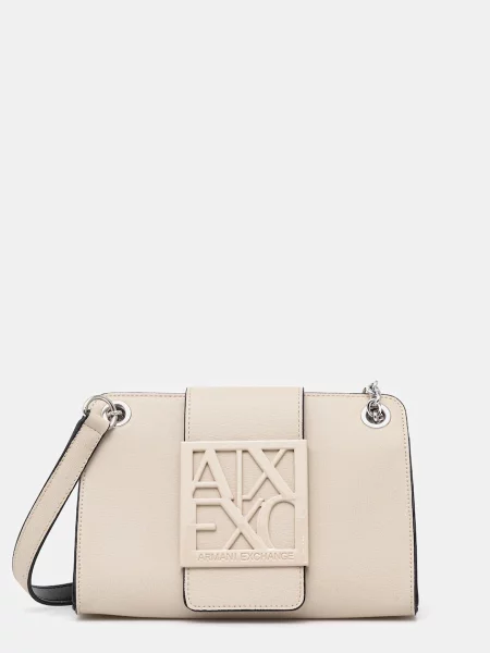 Armani Exchange geantă bej