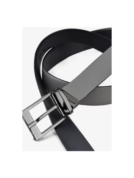 Pasek Armani Exchange niebieski