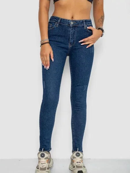 Скіні джинси Ager темно-синій сині