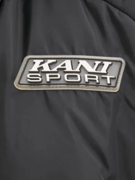 Geacă cu puf Karl Kani cu glugă negru