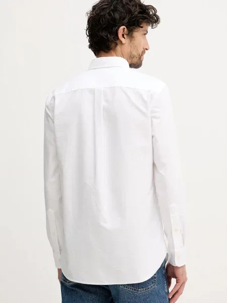 Košile Tommy Hilfiger regular s límečkem button-down bílá