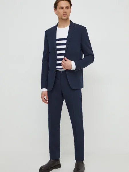 Oblek Lindbergh pánský tmavomodrá