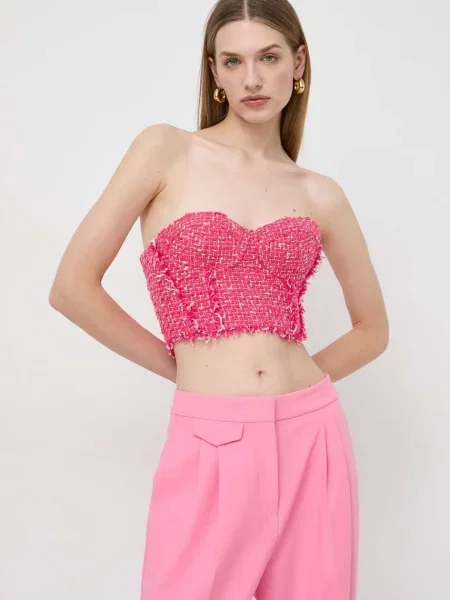 Bluzka Patrizia Pepe różowa