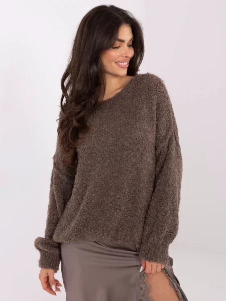 Pulover Italy Moda gri