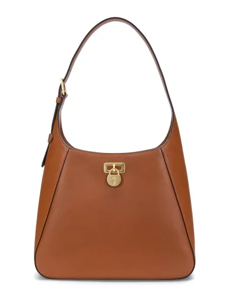 Ročna torba LAUREN RALPH LAUREN rjava