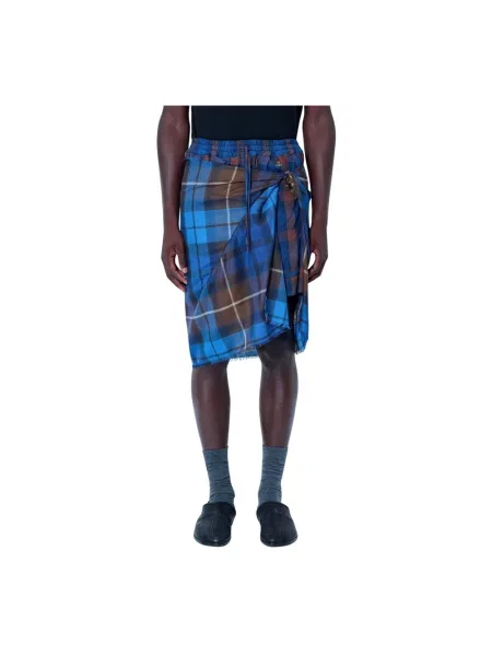 Szorty Vivienne Westwood niebieskie