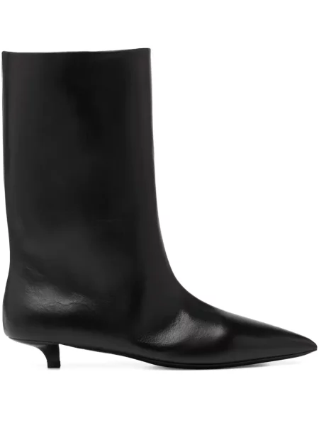 Botine Marsell din piele negru