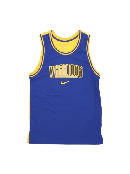 Wielobarwność koszulka Nike na ramiączkach niebieska