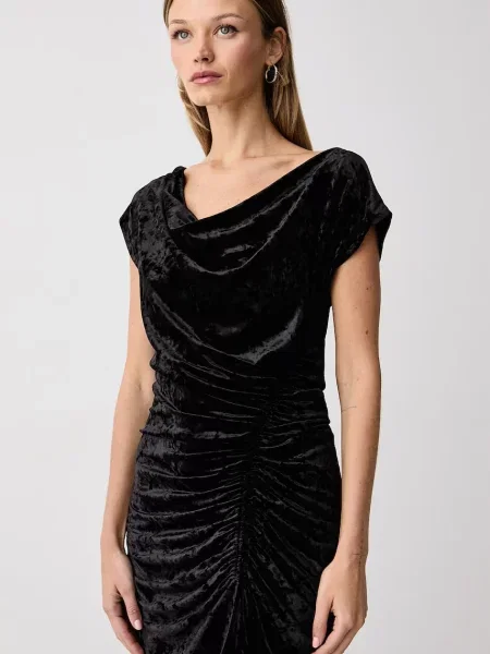 Велюровое платье Dkny