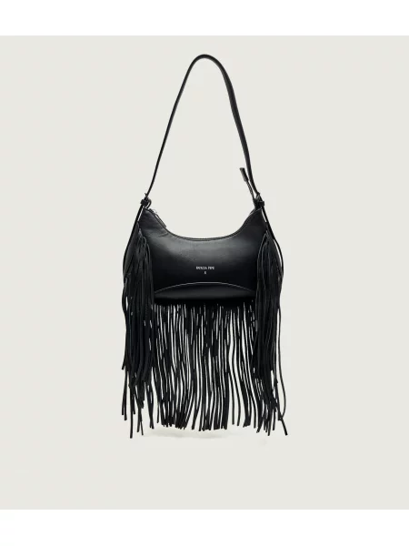 Rucsac Patrizia Pepe din piele negru