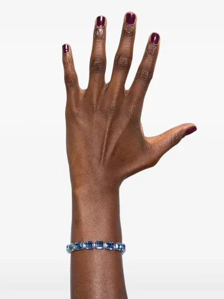 Apyranke Swarovski su kristalais mėlyna
