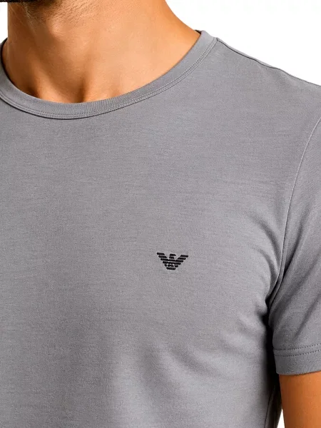 Emporio Armani Tričko Doppelpack tmavomodrá