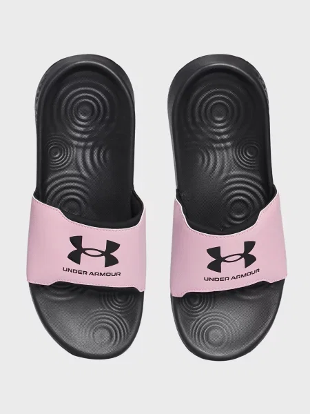 Дитячі шльопанці Under Armour рожеві