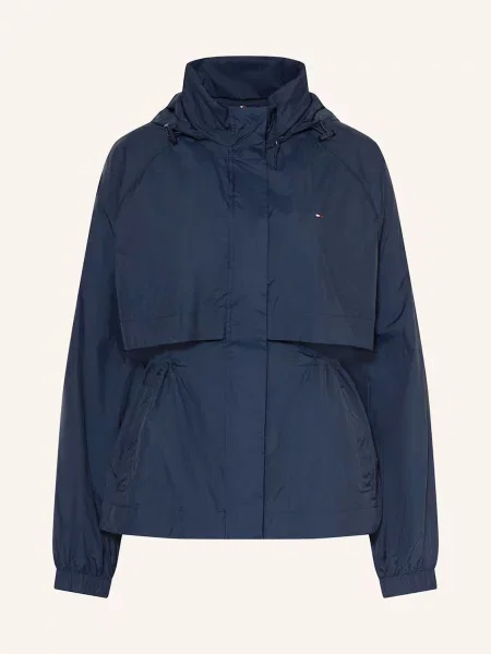TOMMY HILFIGER Přechodná bunda námořnická modř / červená bílá