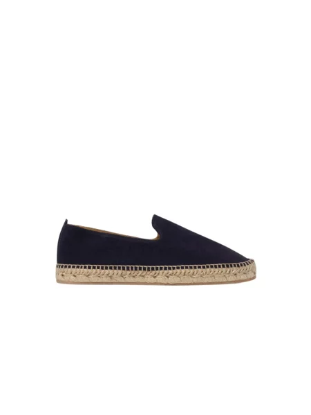 Espadryle Scarosso zamszowe niebieskie