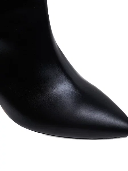 Botine Ginissima din piele negru