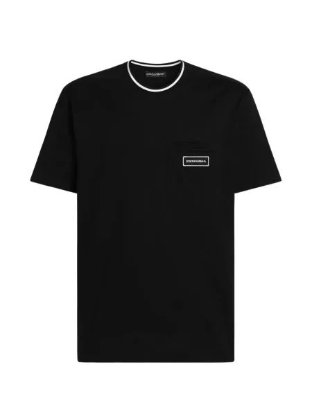 Tricou Dolce & Gabbana cu autograf negru