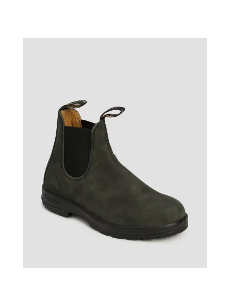 Blundstone Sztyblety skórzane szary czarne