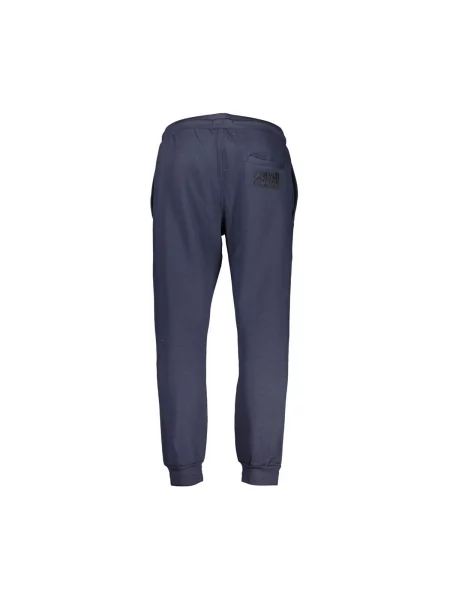 Pantaloni Cavalli Class albastru