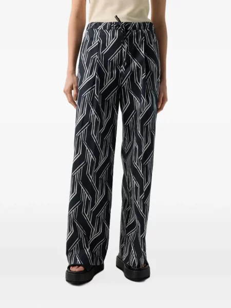 Pantaloni Bogner cu imagine albastru