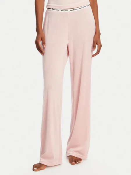 Juicy Couture Pizsama nadrág Vicky Flare Fit rózsaszín