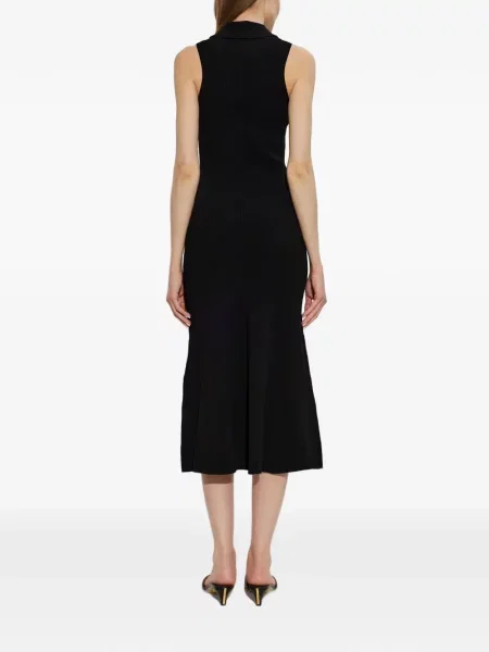 Rochie midi Victoria Beckham de costum negru