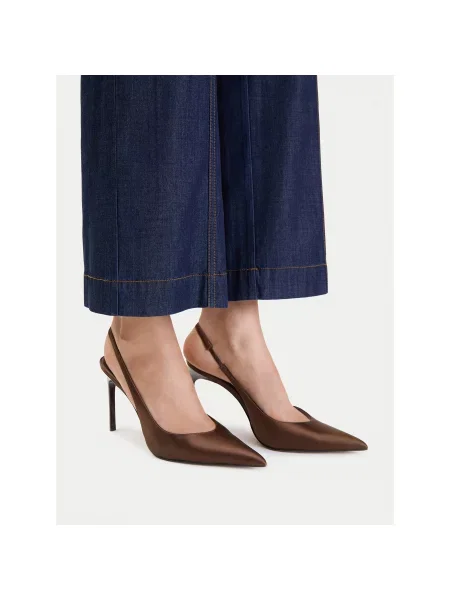Lodičky Nine West hnědé