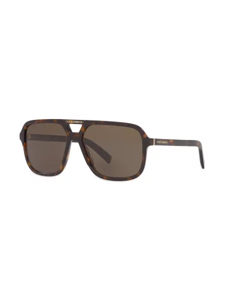 Saulės akiniai Dolce & Gabbana Eyewear ruda