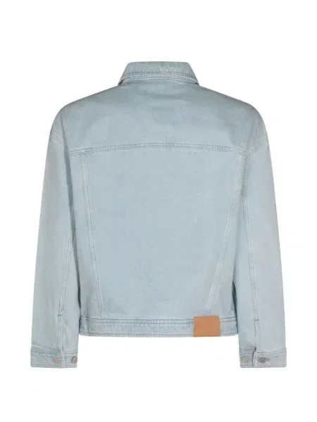 Geacă de blugi Maison Kitsune albastru