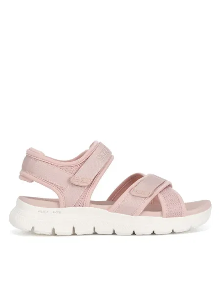 Sandále Skechers ružová
