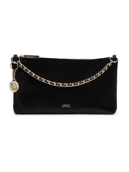 TOMMY HILFIGER Clutch DOWNTOWN' negru