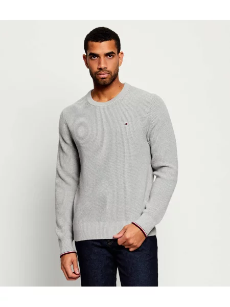 Tommy Hilfiger Pulover deschis gri