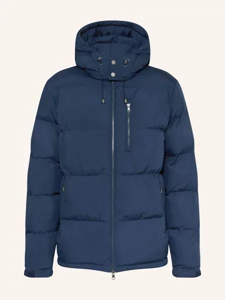 Strokesman's Kurtka Pikowana Z Izolacją Dupont™ Sorona® blau granatowa