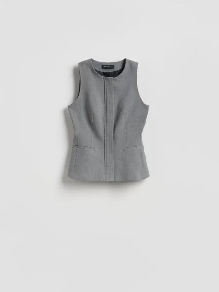 Жилет Reserved сірий