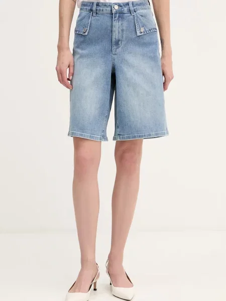 Joseph Ribkoff pantaloni scurți pentru femei din denim albastru