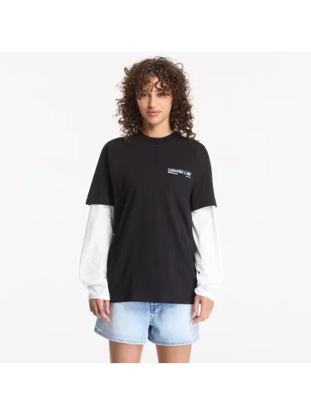 Тениска Carhartt WIP S/S Wiptopia II T-Shirt UNISEX Black XL черно