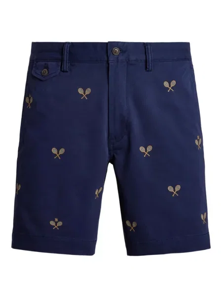 Șosete Polo Ralph Lauren de in cu broderie în carouri roșu