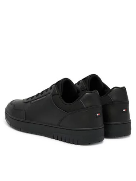 Tommy Hilfiger Superge Th Basket Core Lite Lth črna