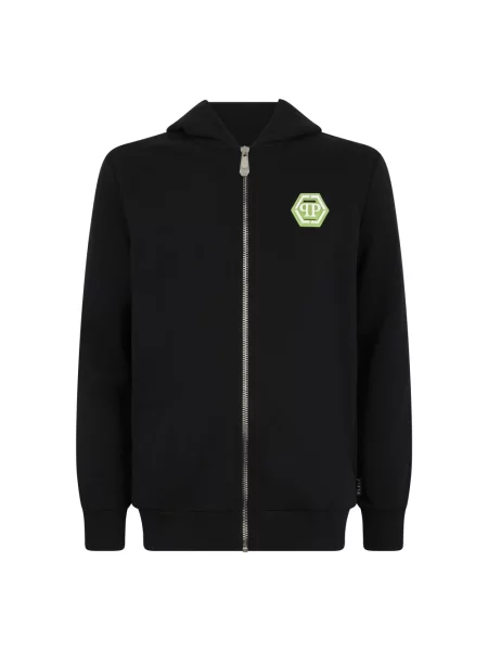 Bluza z kapturem Philipp Plein czarna