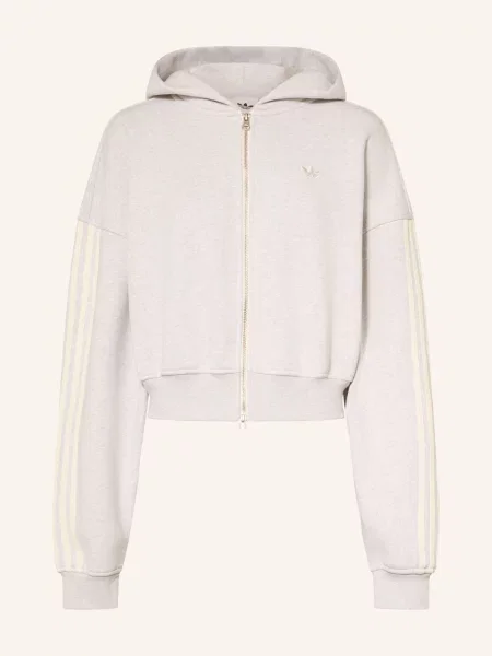 Adidas Originals Bluza Rozpinana grau biała