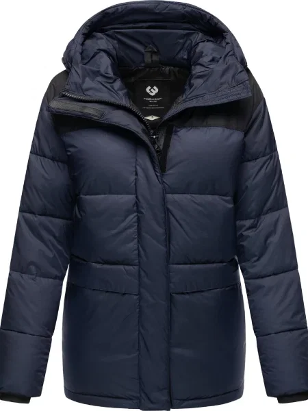 Ragwear Téli dzseki Wikesh tengerészkék fekete