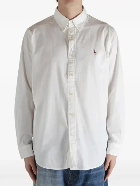 Polo Polo Ralph Lauren cu broderie albastru