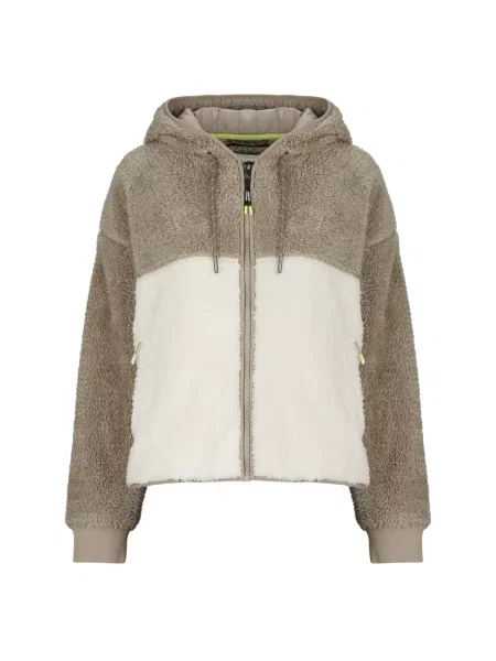 Superdry & Co Prehodna jakna svetlo / oliva bež