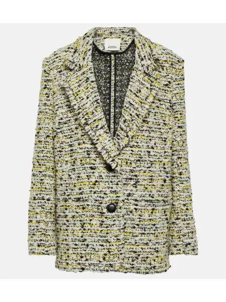Sacou Isabel Marant de lână alb