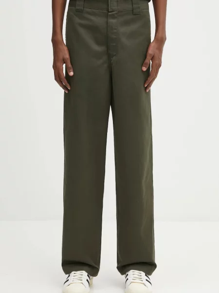 Carhartt WIP pantaloni Craft Pant pantaloni drepti pentru bărbați verzi