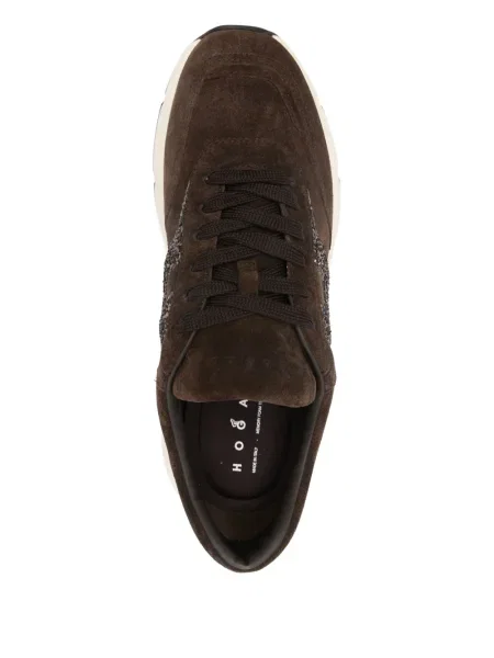 Sneakerși Hogan maro