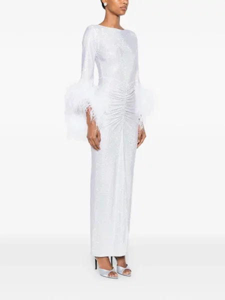 Rochie midi Miron alb