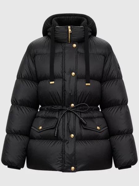 Пуховик Diaphane Moncler чорний