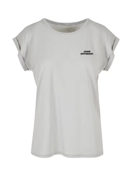 Urban Classics Tricou Think gri deschis negru